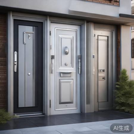 防盗门种类多，智能防撬防火。