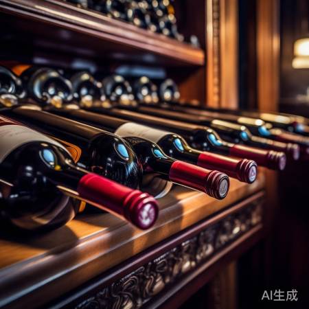 红酒横放，保鲜防氧化。