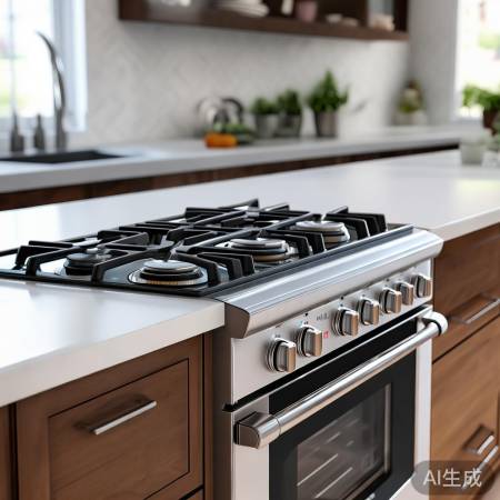 Q536双灶：时尚钢化面板，厨