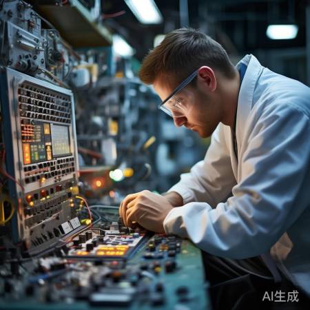 控制系统故障，专业人员修复