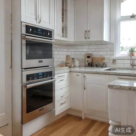 集成灶风量适中，厨房空间更合适