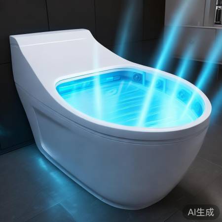 智能马桶：自动调节，舒适冲洗
