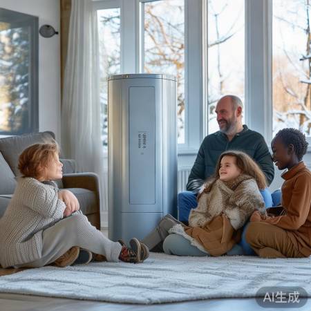 碳中和，空气能热泵，绿色环保，