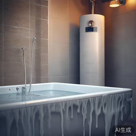 水垢影响洗澡：水温不稳定，易损