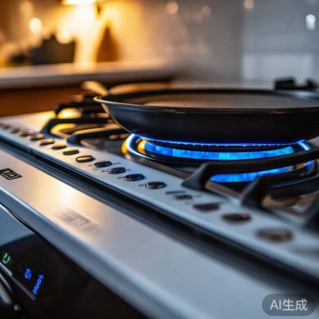 老板燃气灶单灶，便捷按键，定时