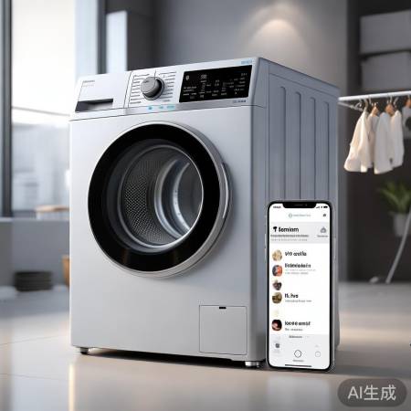 小米洗衣机，智能预约，自动识别