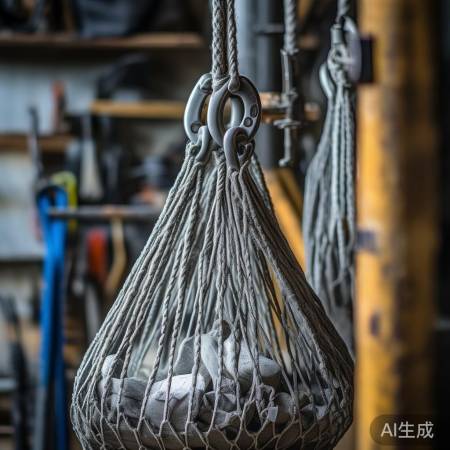 “网袋防卡措施：检查挂钩，勿放