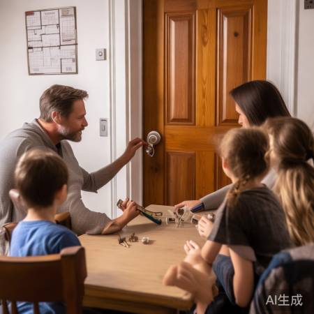 细节提升安全，反锁门防隐患