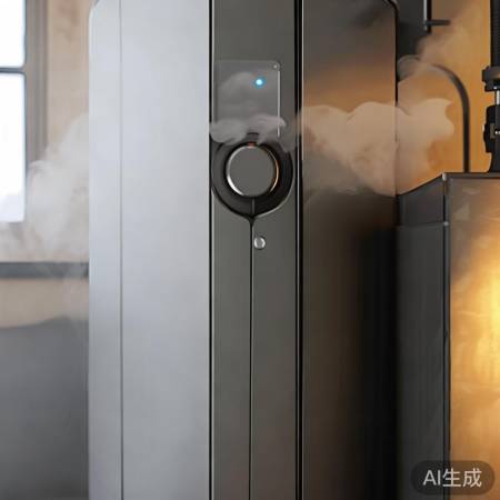 开启雾化炉，轰鸣声中稳定运行。