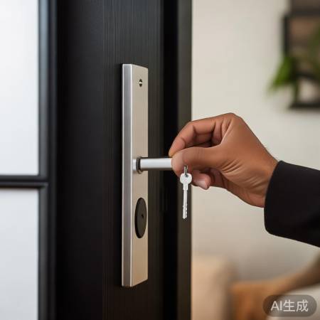 指纹锁备用钥匙，开门更方便快捷