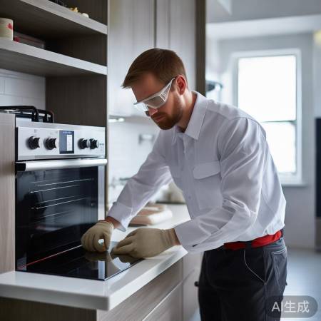 维修前，确保集成灶断电，安全无