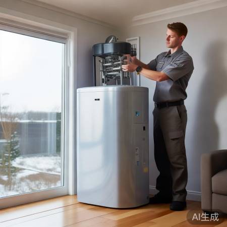 空气能热水器安装讲究墙距，影响