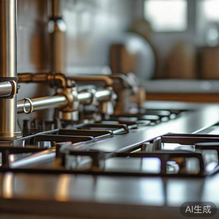 厨房燃气管道布局决定灶具尺寸