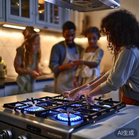 安全选购燃气灶，遵规安装防隐患