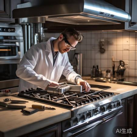 拆装烟道，保障排烟畅通