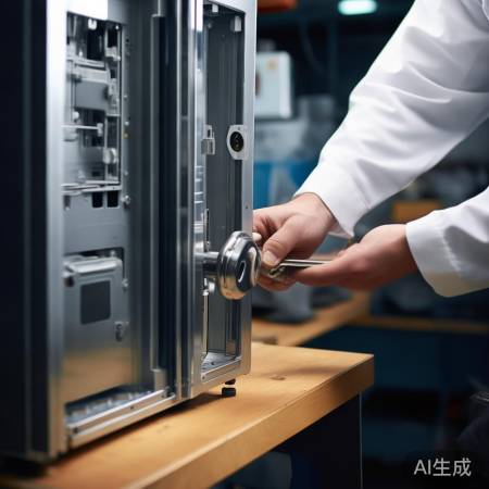 节能锁锁门，省电又防误操作