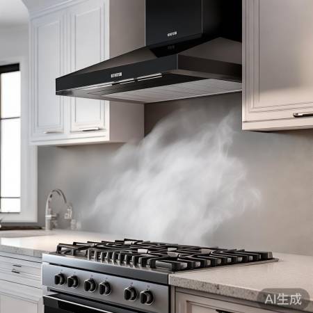 油烟机安装宜高65-70cm，