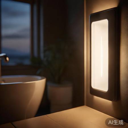 感应夜灯，挥手亮起，如厕更方便