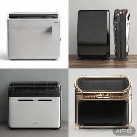 空调外观多样，风格自选。