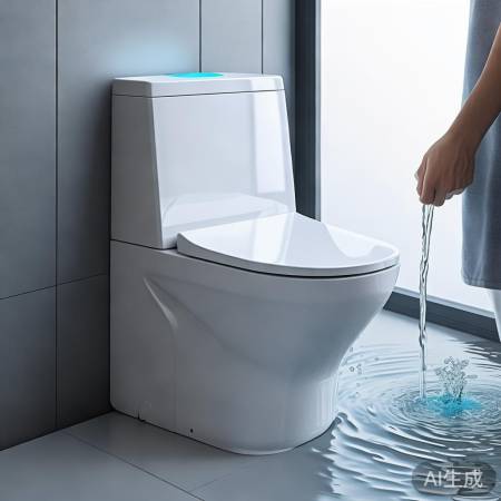 智能马桶节水，自动感应，减少浪
