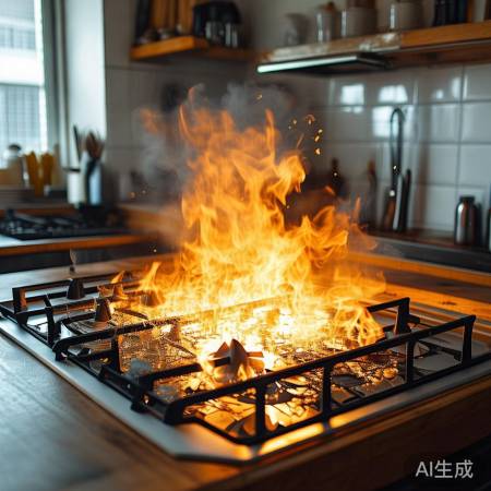燃气灶炸裂原因解析