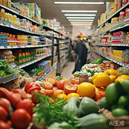 超市商品摆放混乱影响购物体验