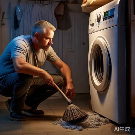 定期检查排水管，防洗衣机潮湿。