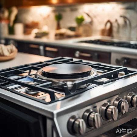 燃气灶易清洁，美观燃烧效率高