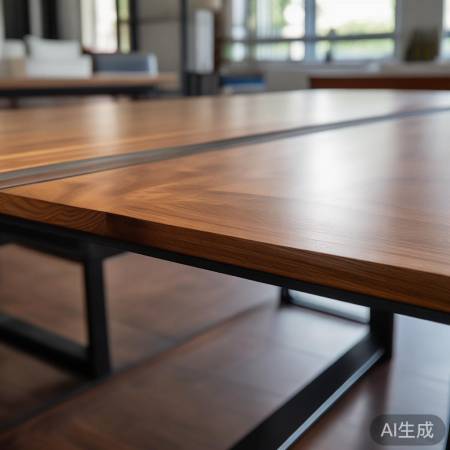 钢木结合，坚固美观