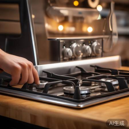 燃气灶点火困难，别硬打火，检查