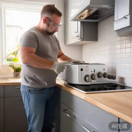 安全拆卸集成灶，专业更放心。