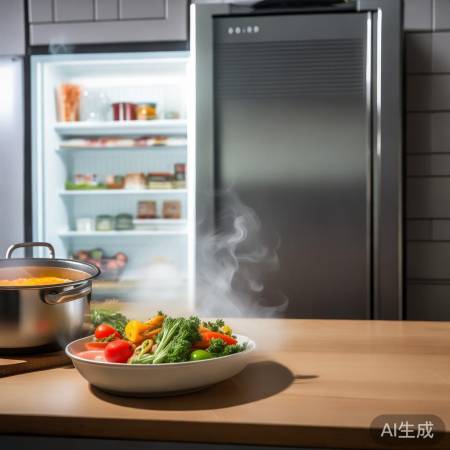 “热食勿急入，先凉室温存。”