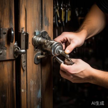 “换锁芯，保障安全！”