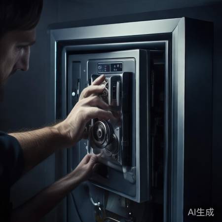 拆解保险柜，勿动内部结构，解密