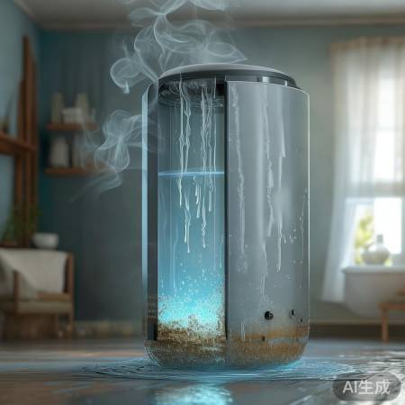 热水器需定期清洁，避免异味污染