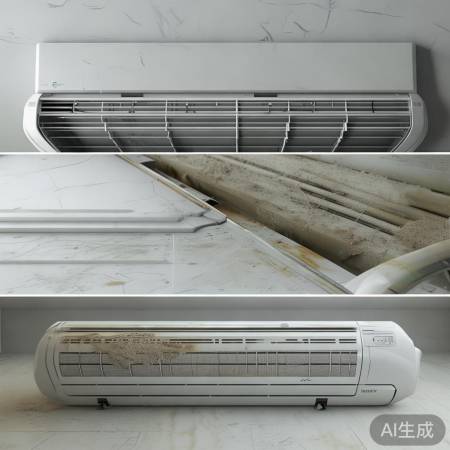 空调异味来源：过滤网灰尘、内部