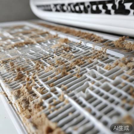 空调滤网久不洗，空气质量降能耗