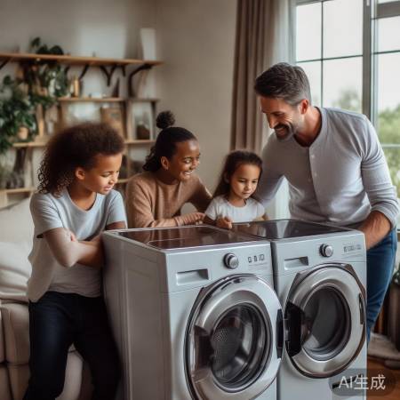 美的双桶洗衣机，性能佳，性价比