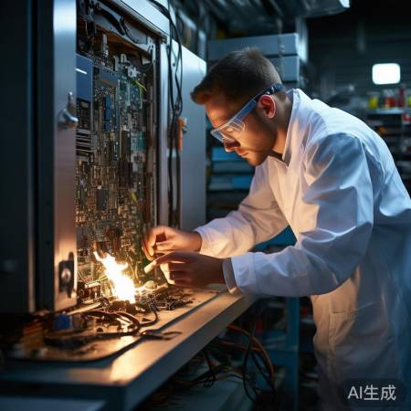 空调维修：断电检查主板元件