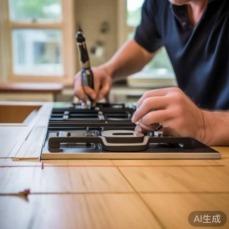 燃气灶安装：定位、固定、勿过度