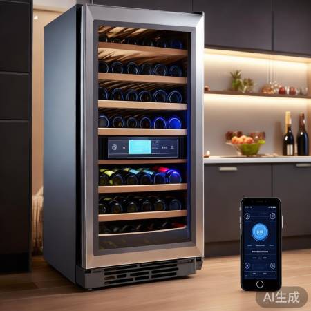 智能红酒柜，科技感生活新选择
