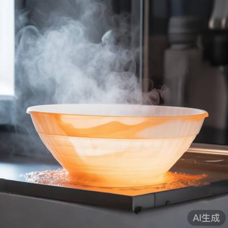 塑料碗具融，消毒柜清理法