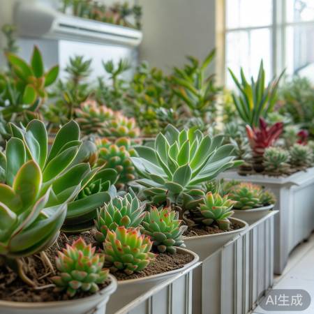 多肉植物，中央空调，适宜吗？