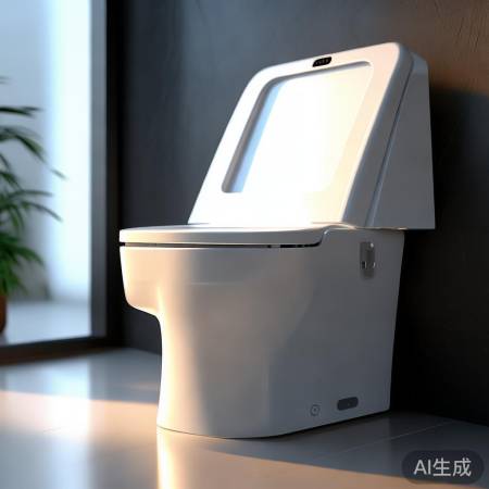 智能马桶盖，操作简便，遥控小巧