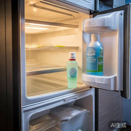 环保清洁，小苏打白醋冰箱净