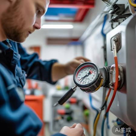 空调加氟：排空空气，量适中