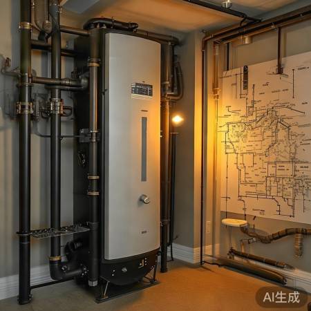 壁挂炉管径选大，楼层高，热量耗