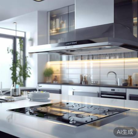 欧派油烟机环保一键洗，洁净如新