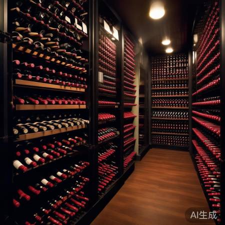红酒储存三要素：湿度适中，避光