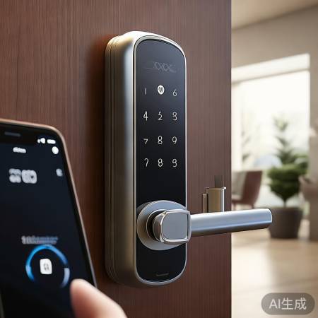 秦将军锁远程开，手机在手，家门